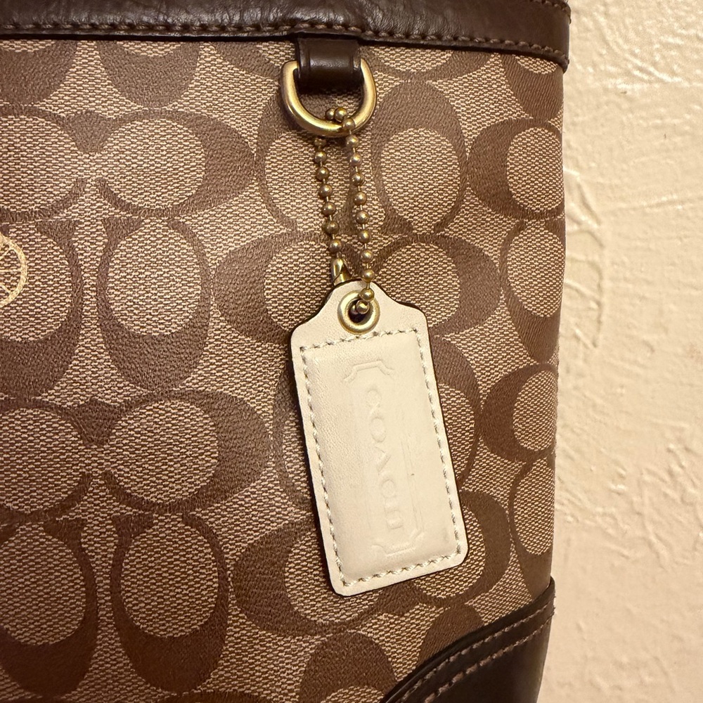 Coach Signature Tote - Picture 3 of 12